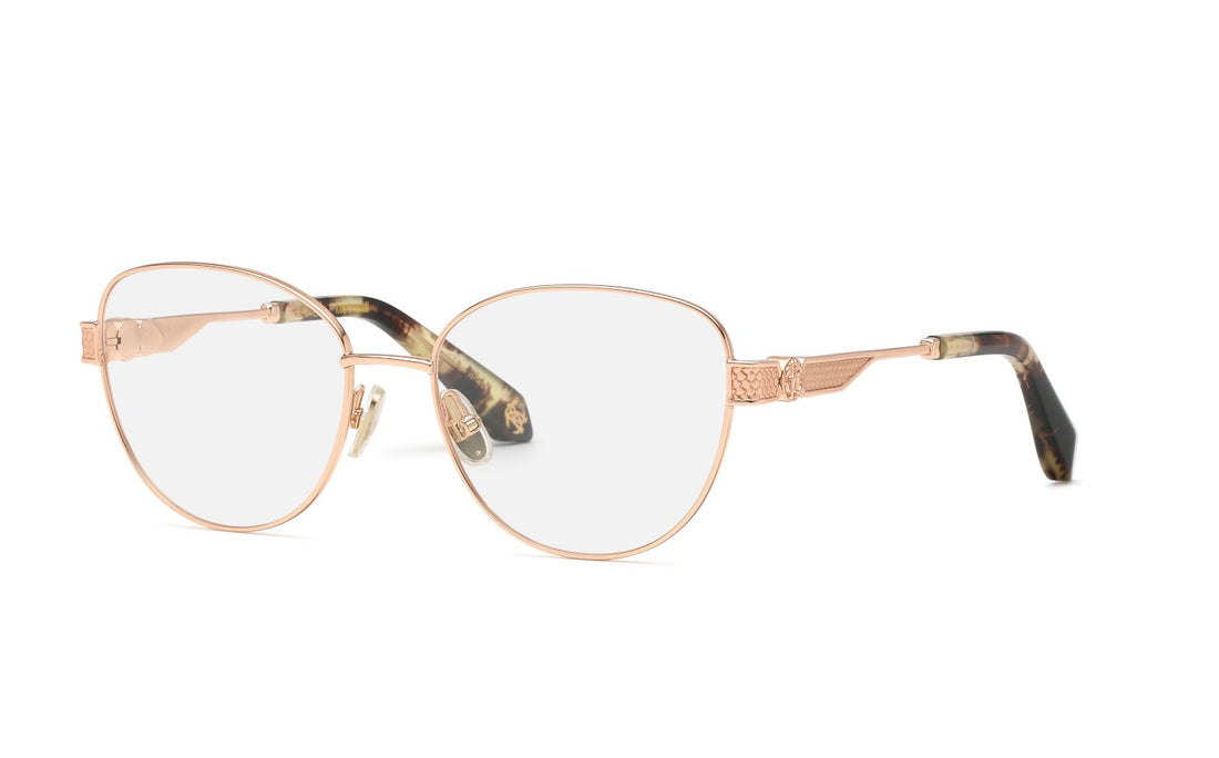 Occhiali da vista roberto cavalli vrc166m 8fcy dorado butterfly femenino taglia 54mm - Vista principale