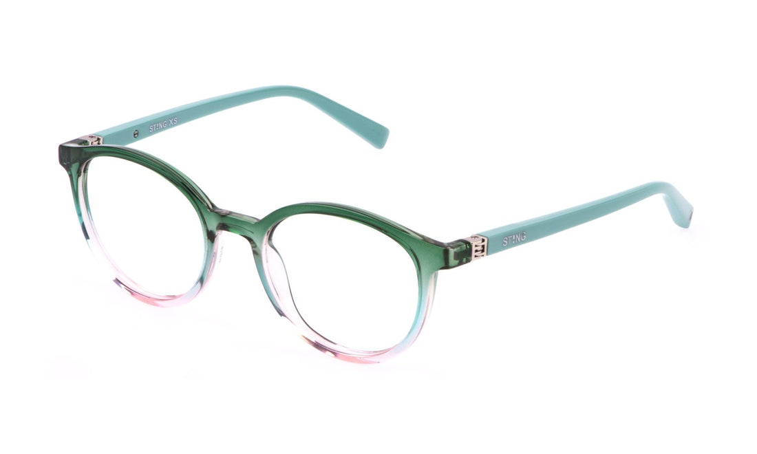 Occhiali da vista sting vsj741 07pl verde pantos infantil taglia 47mm - Vista principale