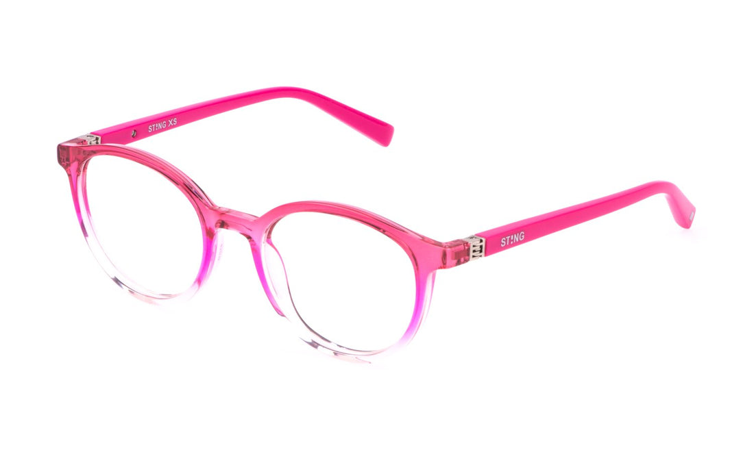 Occhiali da vista sting vsj741 0vb6 rosa pantos infantil taglia 47mm - Vista principale