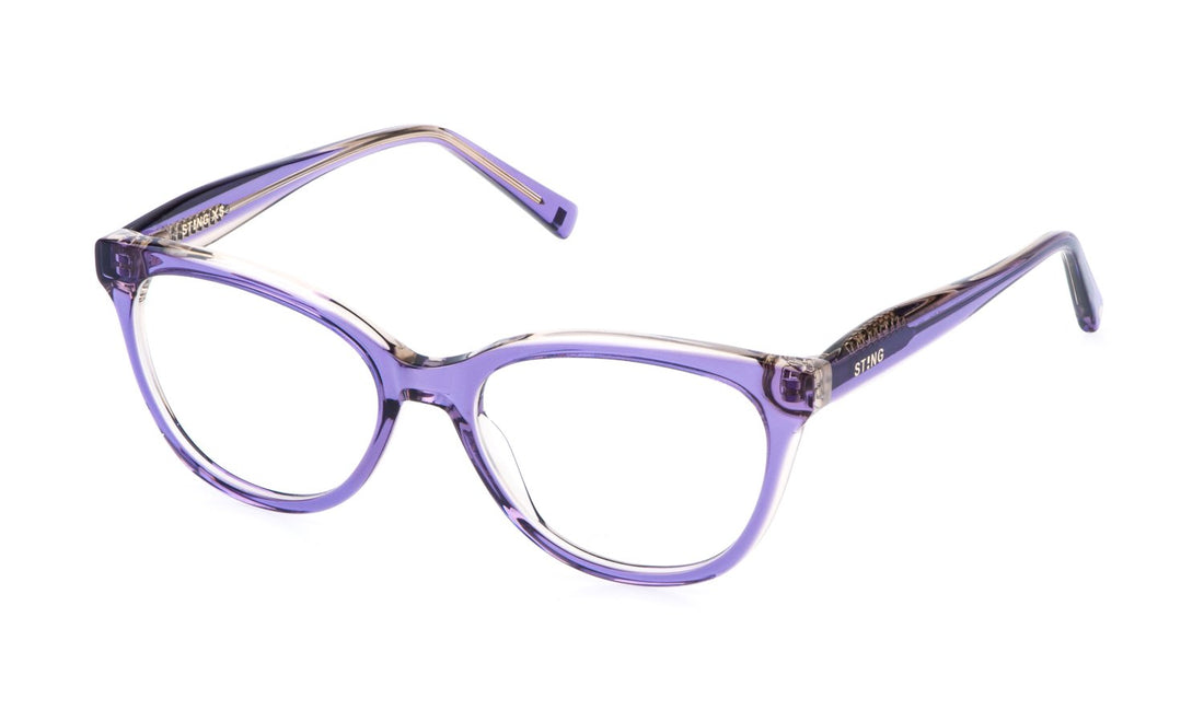 Occhiali da vista sting vsj748 09fe marron butterfly infantil taglia 50mm - Vista principale