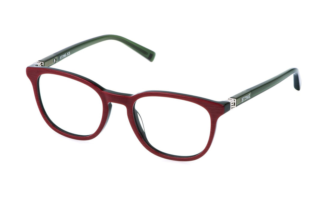 Occhiali da vista sting vsj750 01f1 verde pantos infantil taglia 48mm - Vista principale