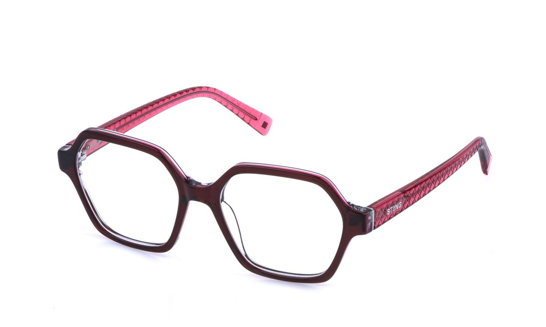 Occhiali da vista sting vsj756 09jr burdeos geometric infantil taglia 50mm - Vista principale