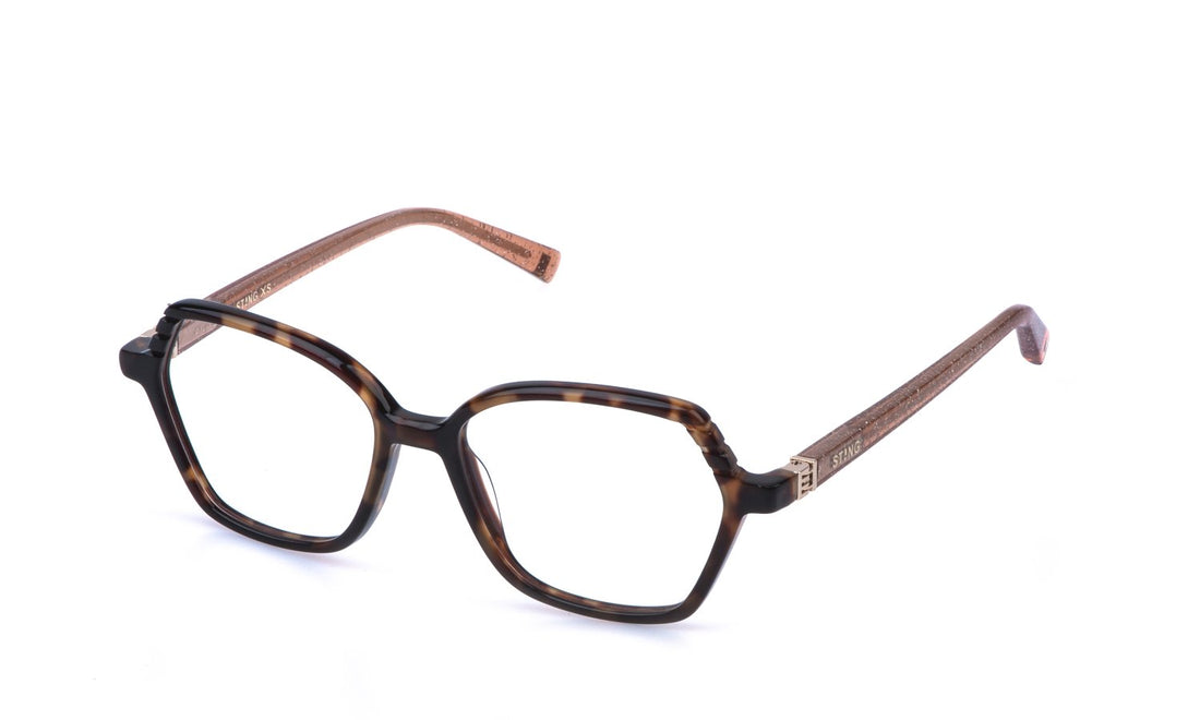 Lunettes de vue sting vsj760 04bl havana geometric infantil taille 49mm - Vue principale