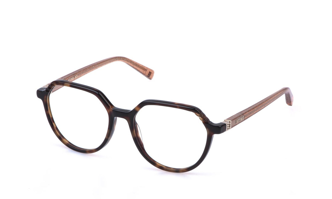 Lunettes de vue sting vsj761 04bl havana geometric infantil taille 49mm - Vue principale