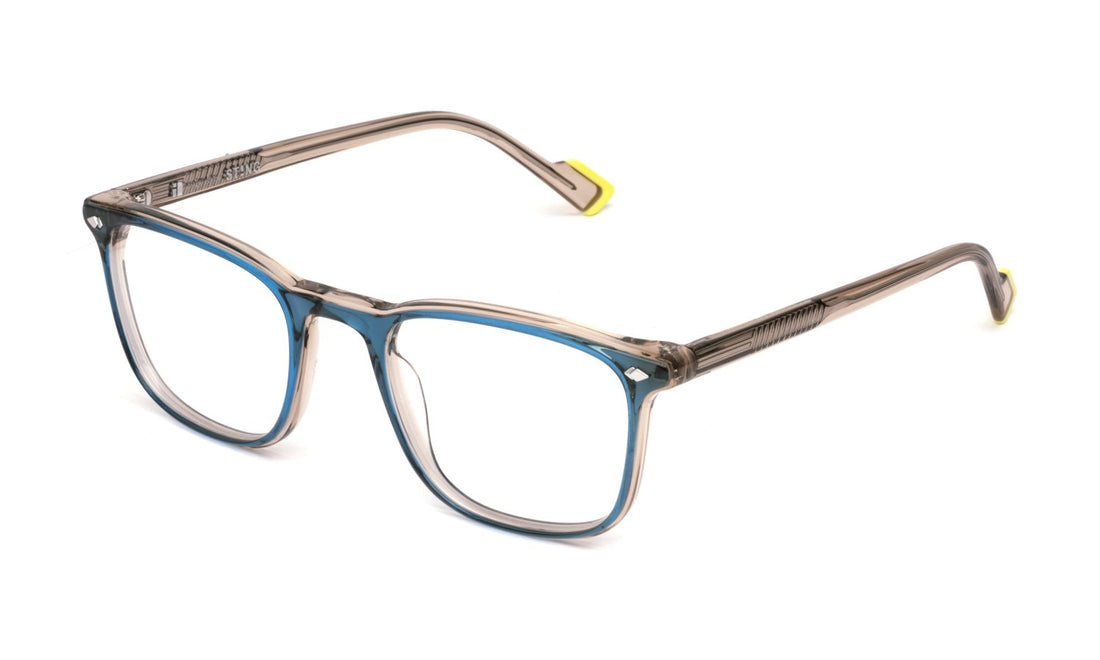 Óculos graduados sting vst524l 0d25 azul square femenino tamanho 50mm - Vista principal