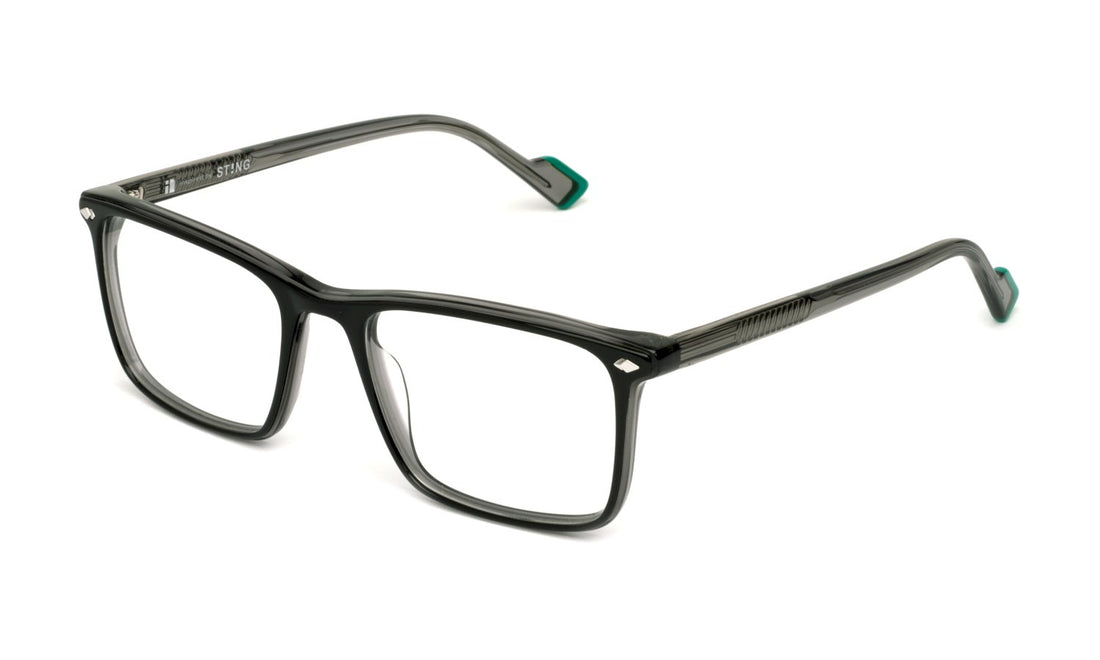 Óculos graduados sting vst525l 01al negro square femenino tamanho 53mm - Vista principal