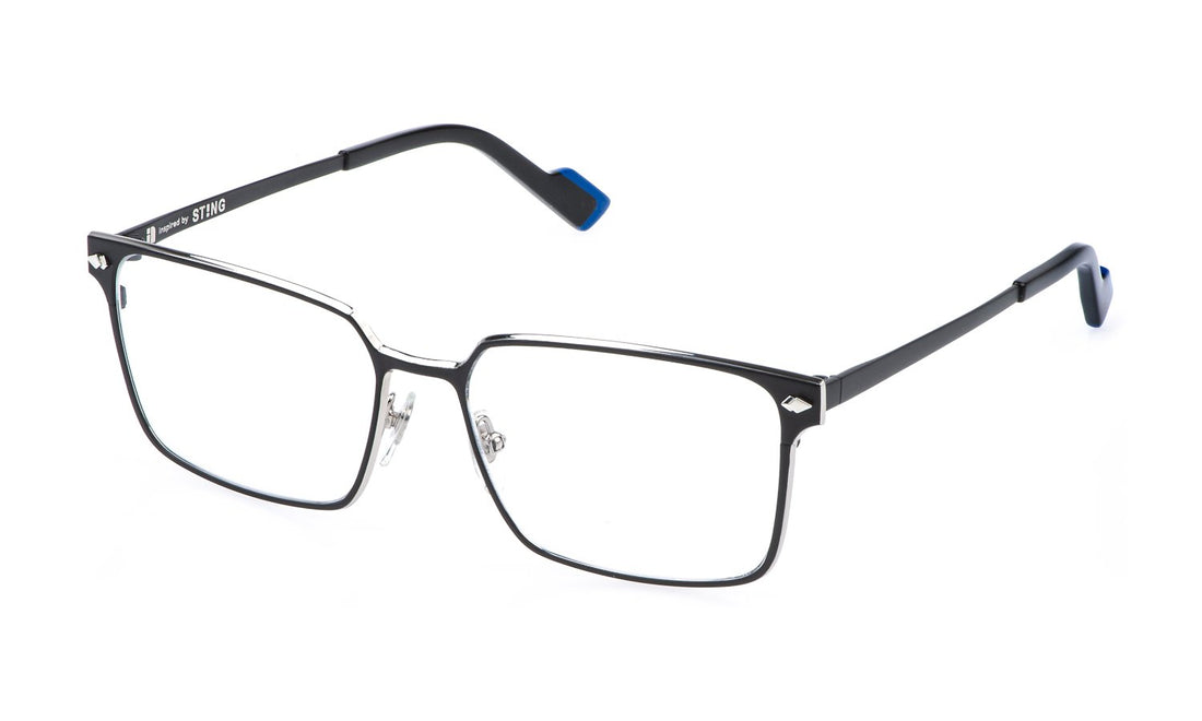 Occhiali da vista sting vst553 0541 negro square masculino taglia 56mm - Vista principale