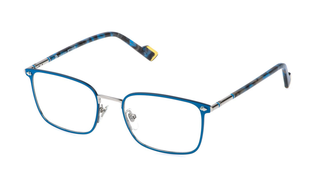 Occhiali da vista sting vst555 08tg azul square masculino taglia 56mm - Vista principale