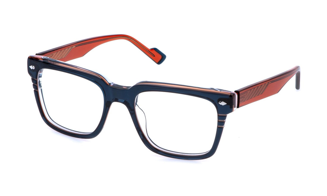 Occhiali da vista sting vst577 0l75 azul square masculino taglia 54mm - Vista principale