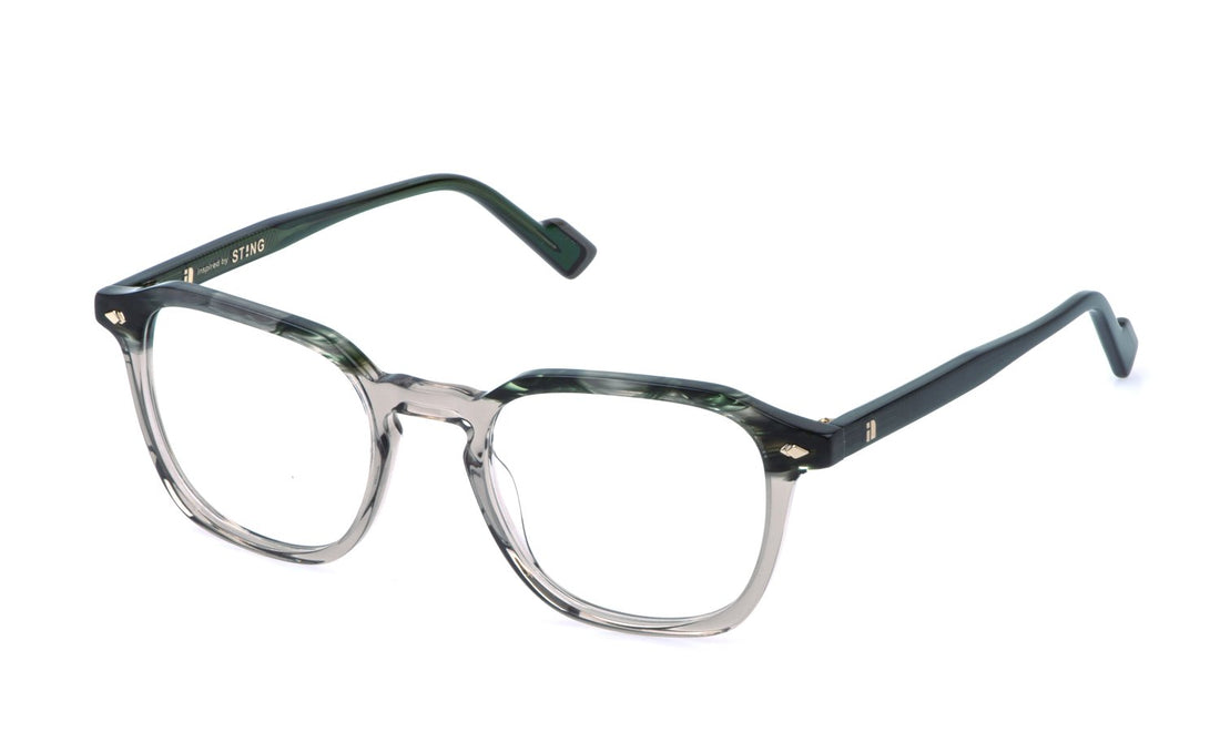 Occhiali da vista sting vst589 07t1 beige pantos masculino taglia 50mm - Vista principale