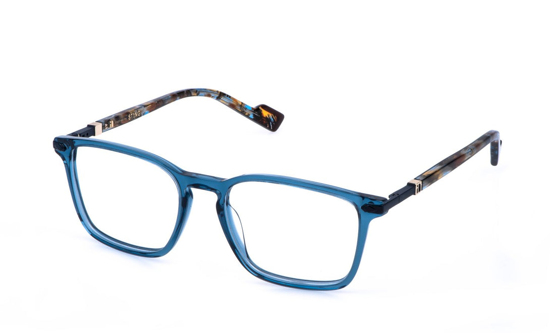 Occhiali da vista sting vst591 0t31 azul square masculino taglia 52mm - Vista principale