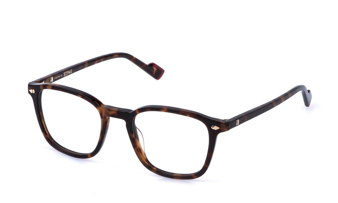Occhiali da vista sting vst593 04bl havana pantos masculino taglia 49mm - Vista principale