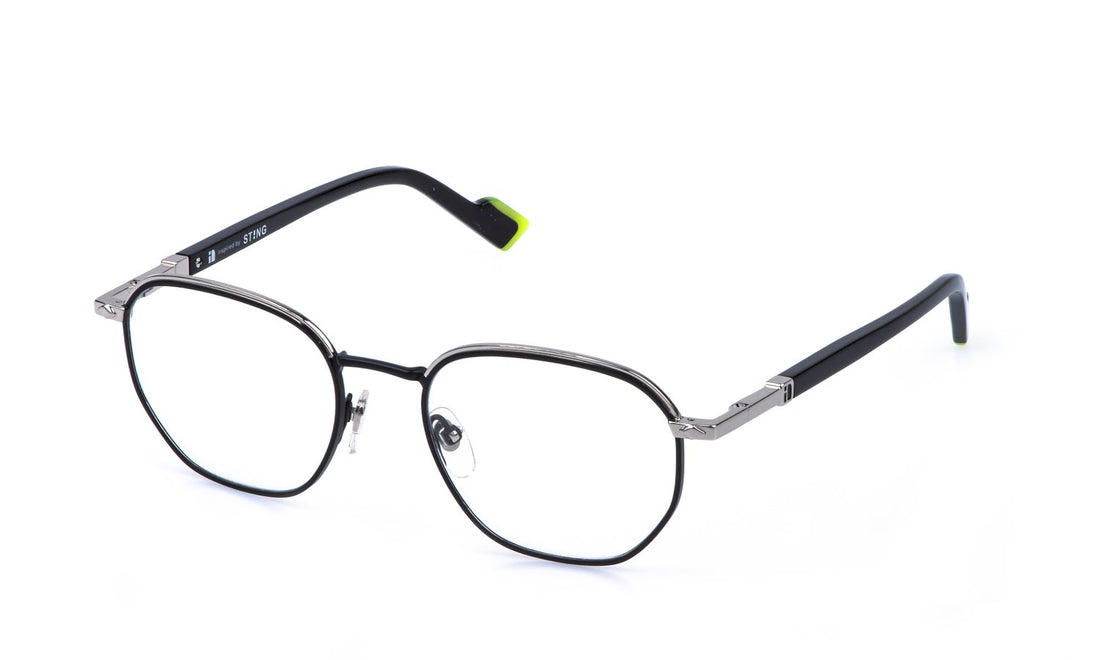 Occhiali da vista sting vst595 0541 negro geometric masculino taglia 51mm - Vista principale