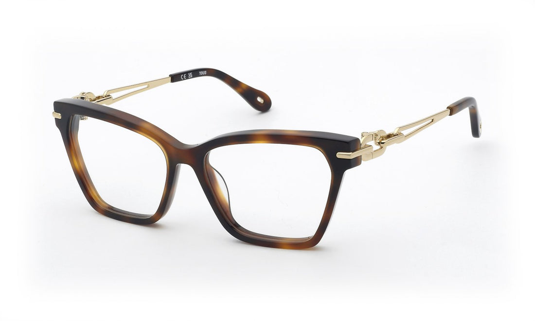 Occhiali da vista tous vtod19 0752 havana square femenino taglia 54mm - Vista principale