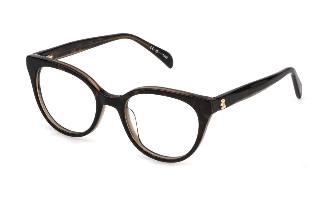 Occhiali da vista tous vtod31 01dv marron butterfly femenino taglia 50mm - Vista principale