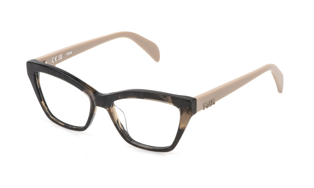 Brillen tous vtod39 0721 gris butterfly femenino größe 52mm - Hauptansicht