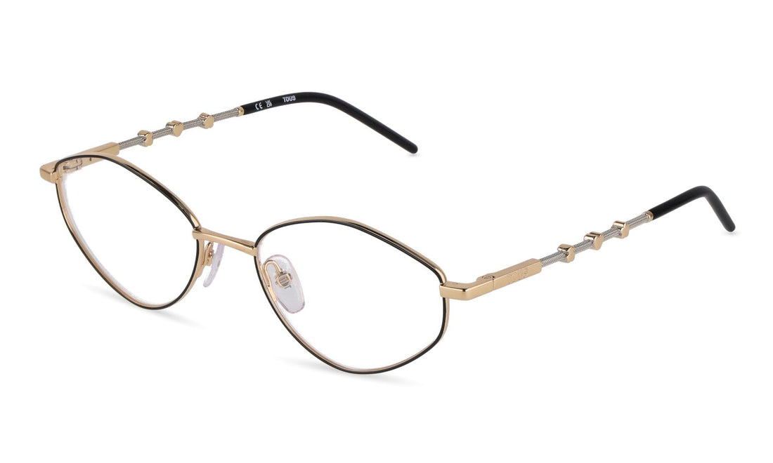 Brillen tous vtod67 0301 dorado geometric femenino maat 53mm - Hoofdaanzicht