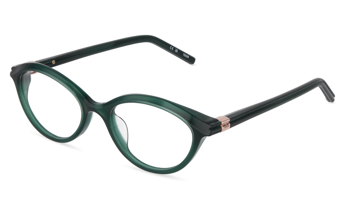 Brillen tous vtod69 06s7 verde oval femenino maat 51mm - Hoofdaanzicht