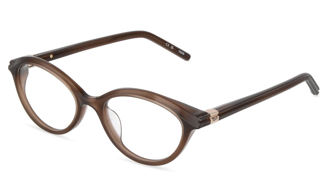 Brillen tous vtod69 06xm marron oval femenino maat 51mm - Hoofdaanzicht