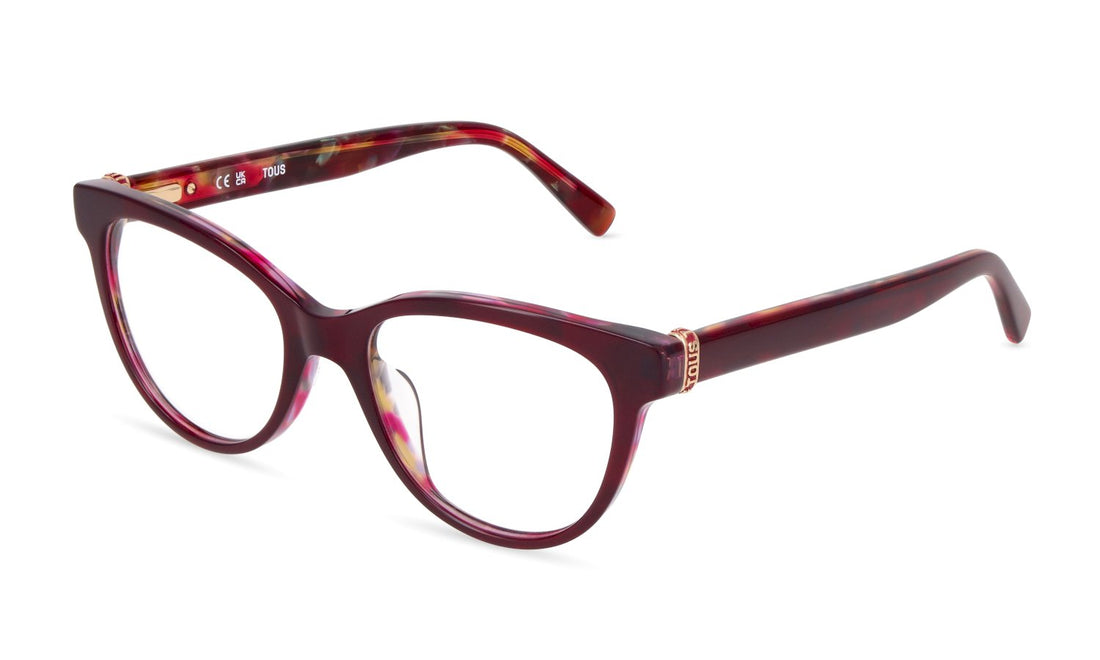 Brillen tous vtod77 09rv rojo butterfly femenino maat 51mm - Hoofdaanzicht