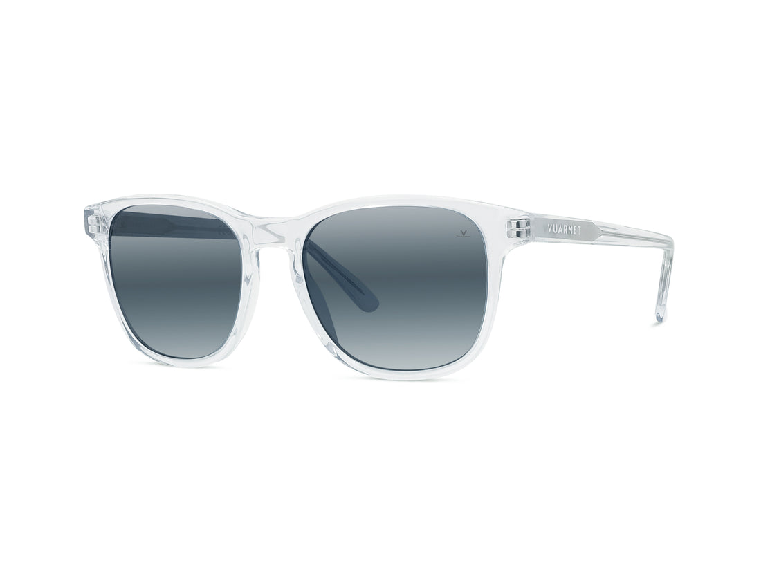 Sunglasses vuarnet belvedere 03 vu40012i 26x crystal geometric masculino size 54mm - Main view