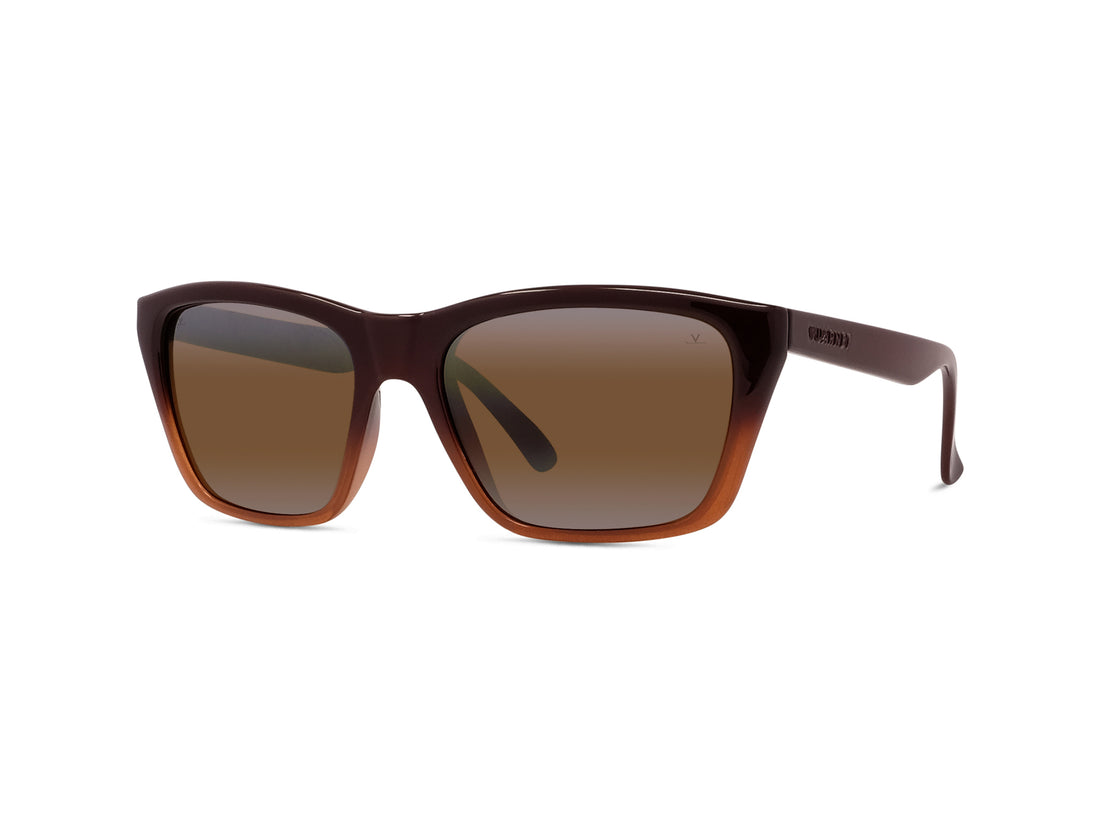 Sunglasses vuarnet legend 06 originals vu40018u 50g brown rectangular masculino size 58mm - Main view