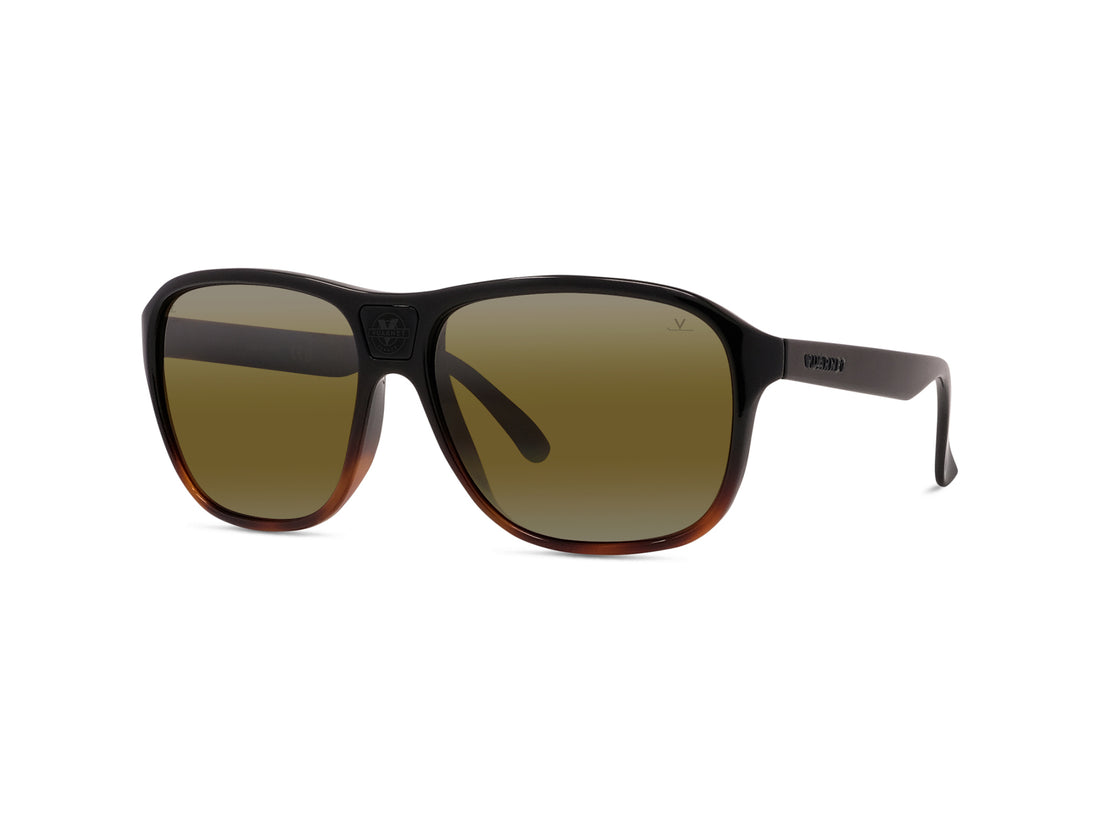 Sunglasses vuarnet legend 03 originals vu40019u 56q havana pilot masculino size 60mm - Main view