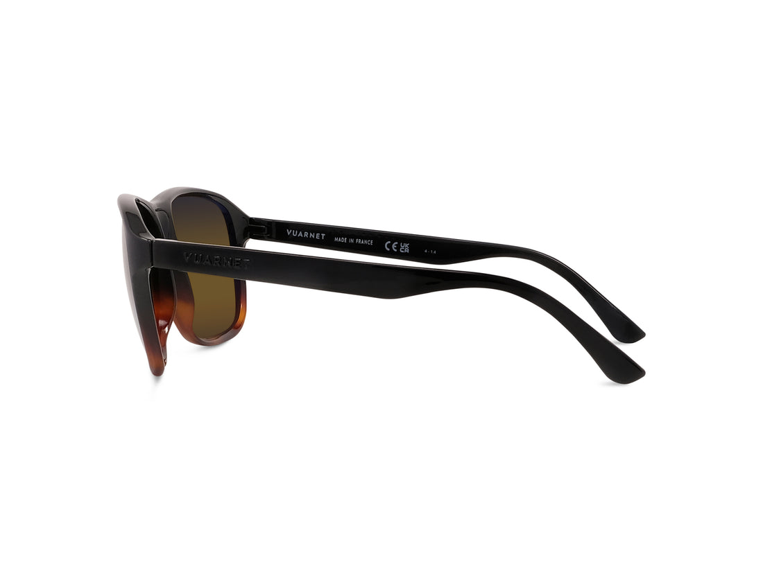 Sunglasses vuarnet legend 03 originals vu40019u 56q havana pilot masculino size 60mm - Detailed view