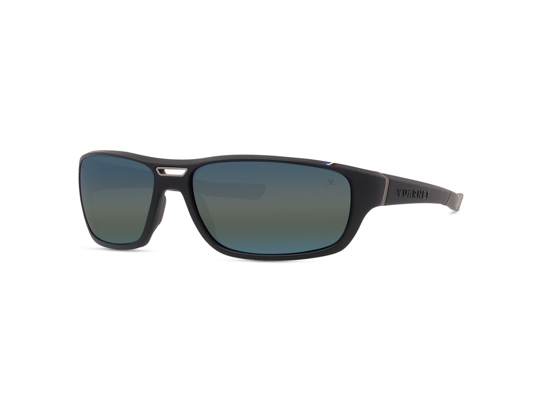 Sunglasses vuarnet racing 01 vu40020u 02w black rectangular masculino size 62mm - Main view