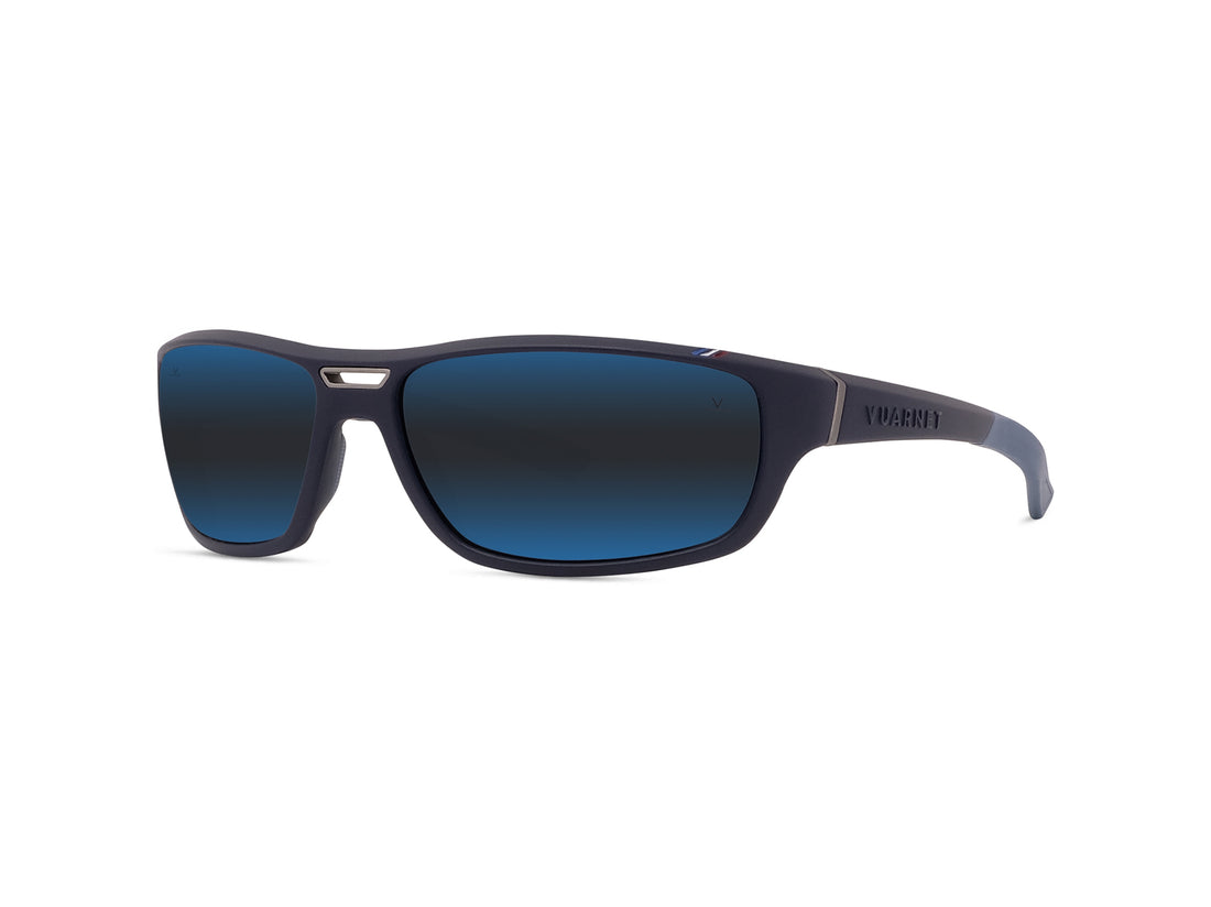 Sunglasses vuarnet racing 01 vu40020u 91x blue rectangular masculino size 62mm - Main view