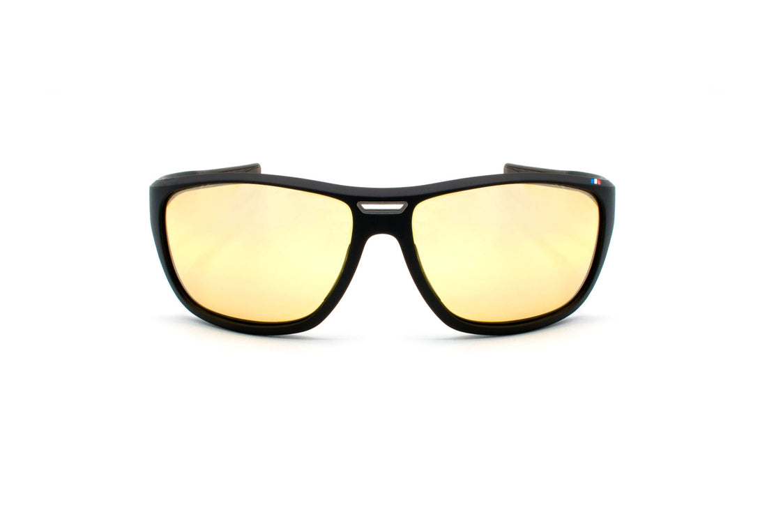 Occhiali da sole vuarnet racing 02 vu40021u 02l black rectangular masculino taglia 64mm - Vista dettagliata