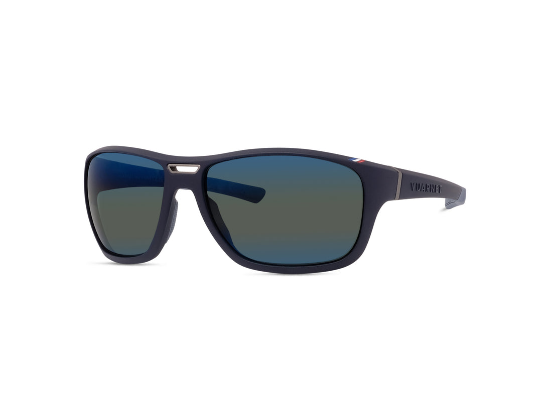 Sunglasses vuarnet racing 02 vu40021u 91w blue rectangular masculino size 64mm - Main view