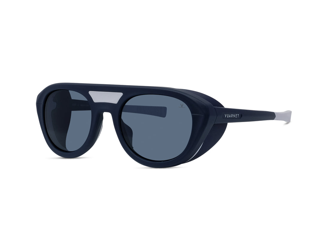 Óculos de sol vuarnet ice 04 vu40052u 91v blue round unisex tamanho 53mm - Vista principal