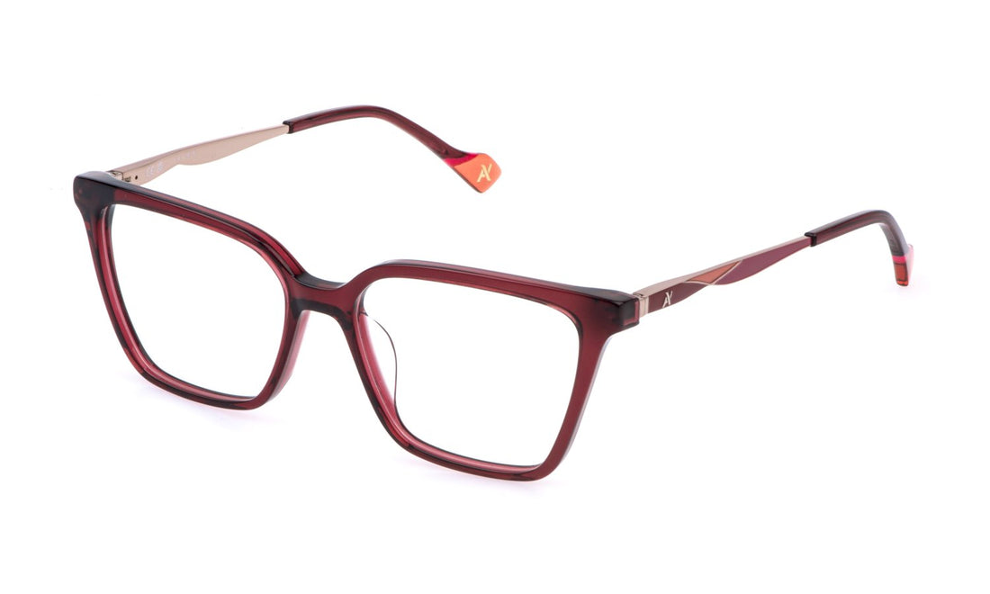 Occhiali da vista yalea vya182 0afd square femenino taglia 53mm - Vista principale
