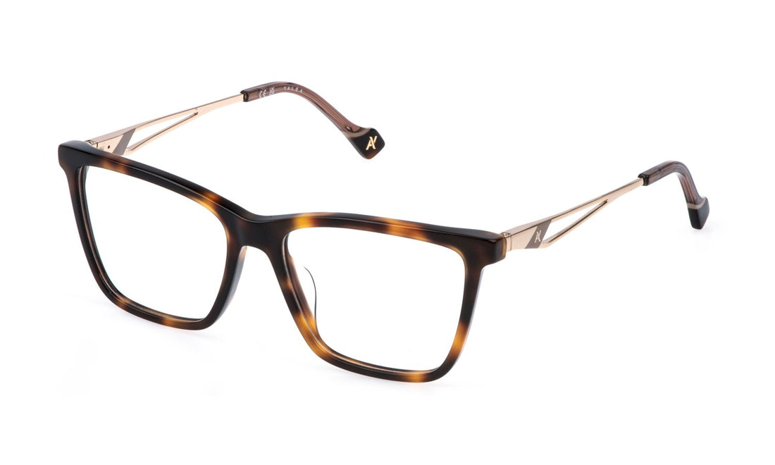 Occhiali da vista yalea vya208 0752 havana square femenino taglia 54mm - Vista principale