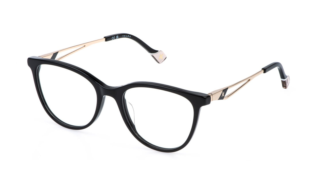 Occhiali da vista yalea vya209 0700 negro butterfly femenino taglia 52mm - Vista principale