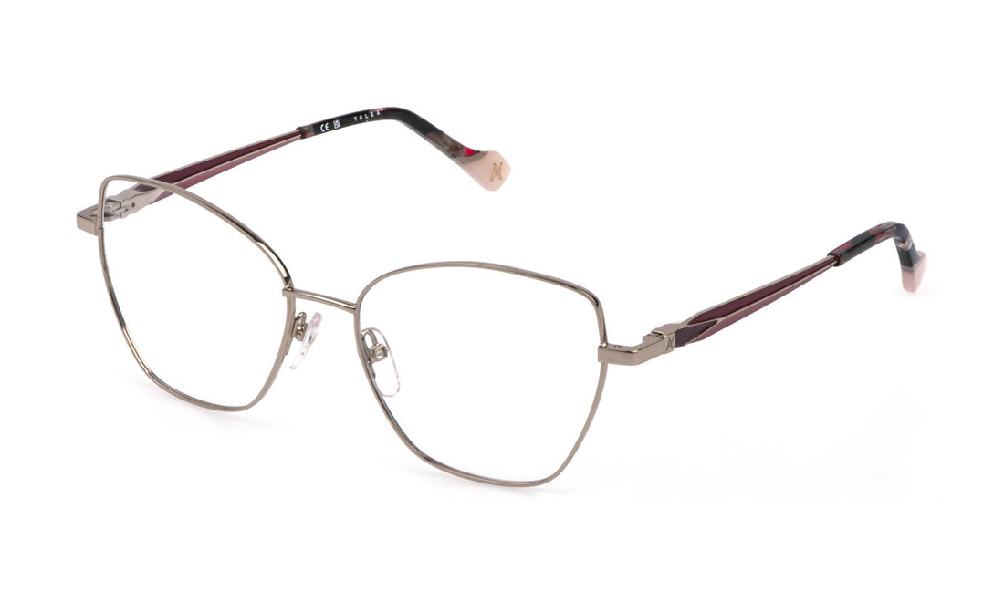Occhiali da vista yalea vya210 0a39 dorado geometric femenino taglia 55mm - Vista principale