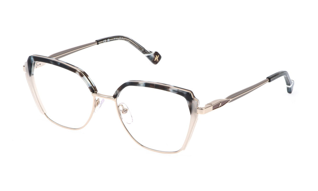 Occhiali da vista yalea vya212 0594 dorado geometric femenino taglia 54mm - Vista principale