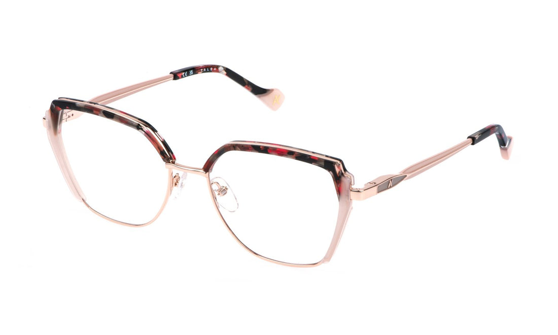Occhiali da vista yalea vya212 08fc dorado geometric femenino taglia 54mm - Vista principale
