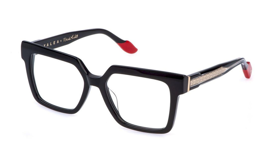 Occhiali da vista yalea vya223 0700 negro square femenino taglia 53mm - Vista principale