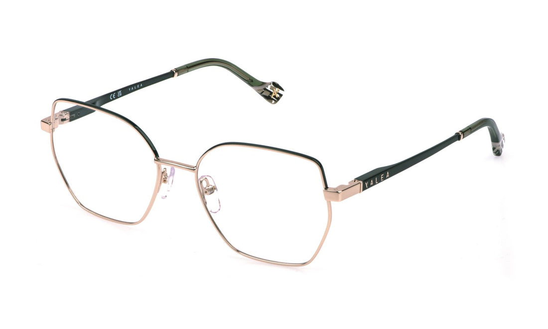 Occhiali da vista yalea vya233 02am dorado geometric femenino taglia 54mm - Vista principale