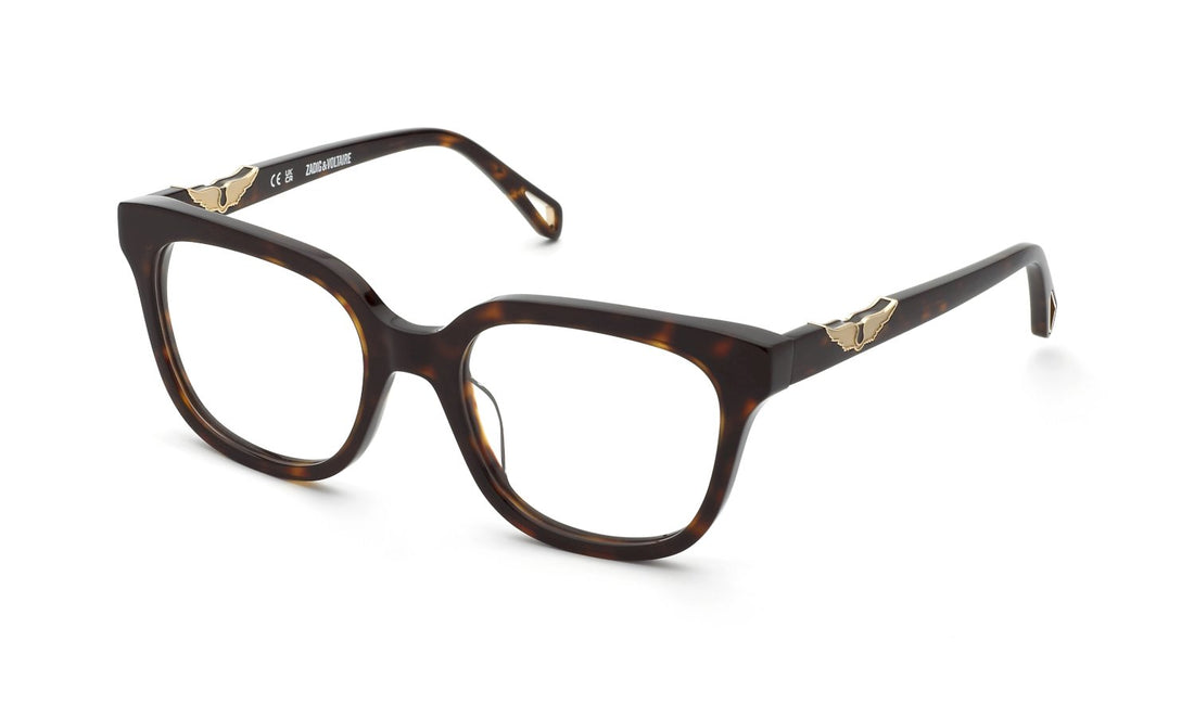 Brillen zadig&voltaire vzv427 0909 havana butterfly femenino größe 52mm - Hauptansicht