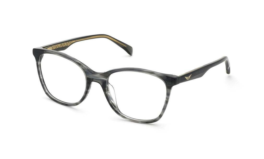 Gafas graduadas zadig&voltaire vzv434 0gl8 gris square femenino talla 55mm - Vista principal
