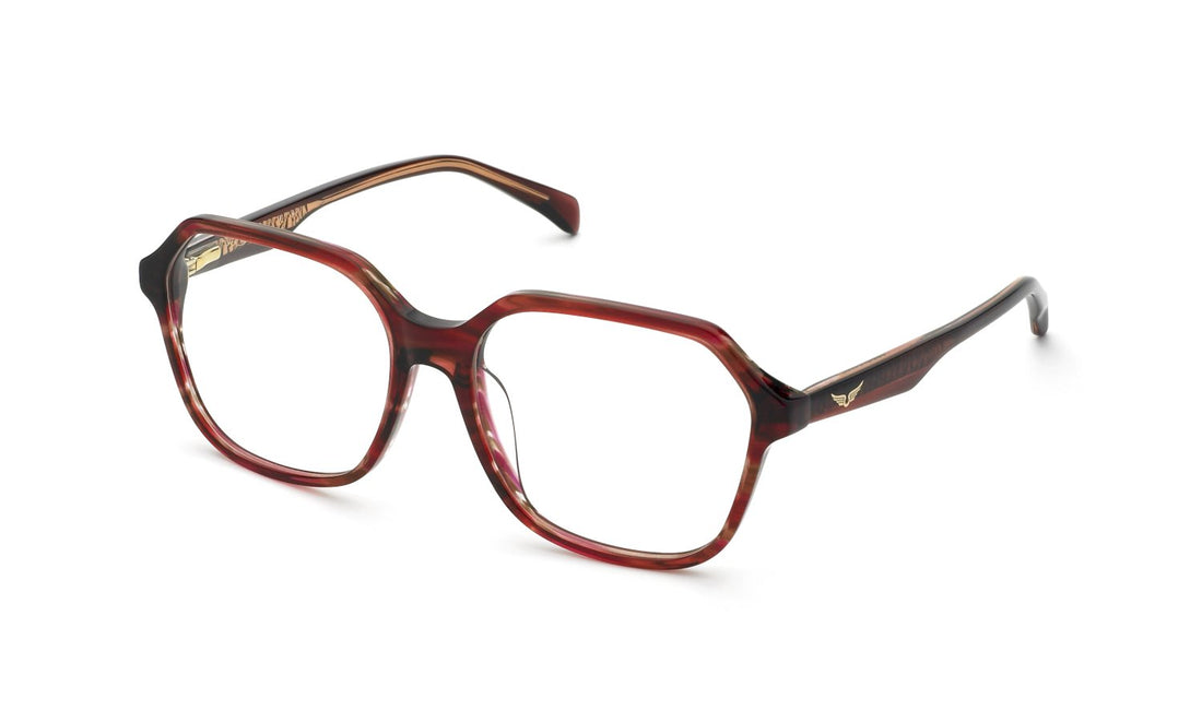 Gafas graduadas zadig&voltaire vzv435 0vc8 rojo geometric femenino talla 55mm - Vista principal