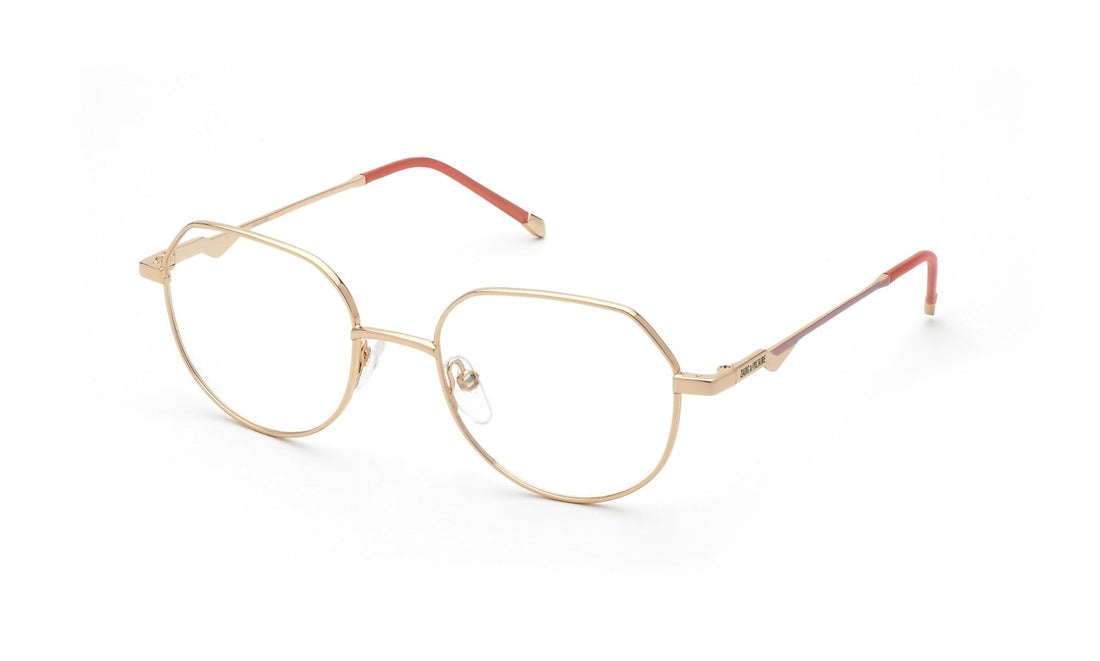 Gafas graduadas zadig&voltaire vzv436 08fc dorado geometric femenino talla 50mm - Vista principal