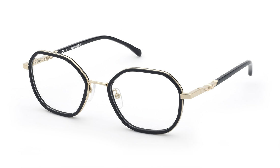 Brillen zadig&voltaire vzv446v 0300 dorado geometric femenino größe 52mm - Hauptansicht