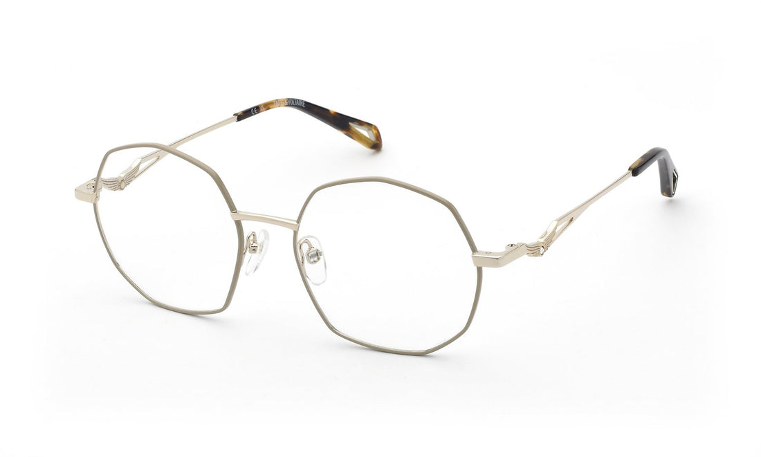 Brillen zadig&voltaire vzv474s 0492 dorado geometric femenino größe 53mm - Hauptansicht