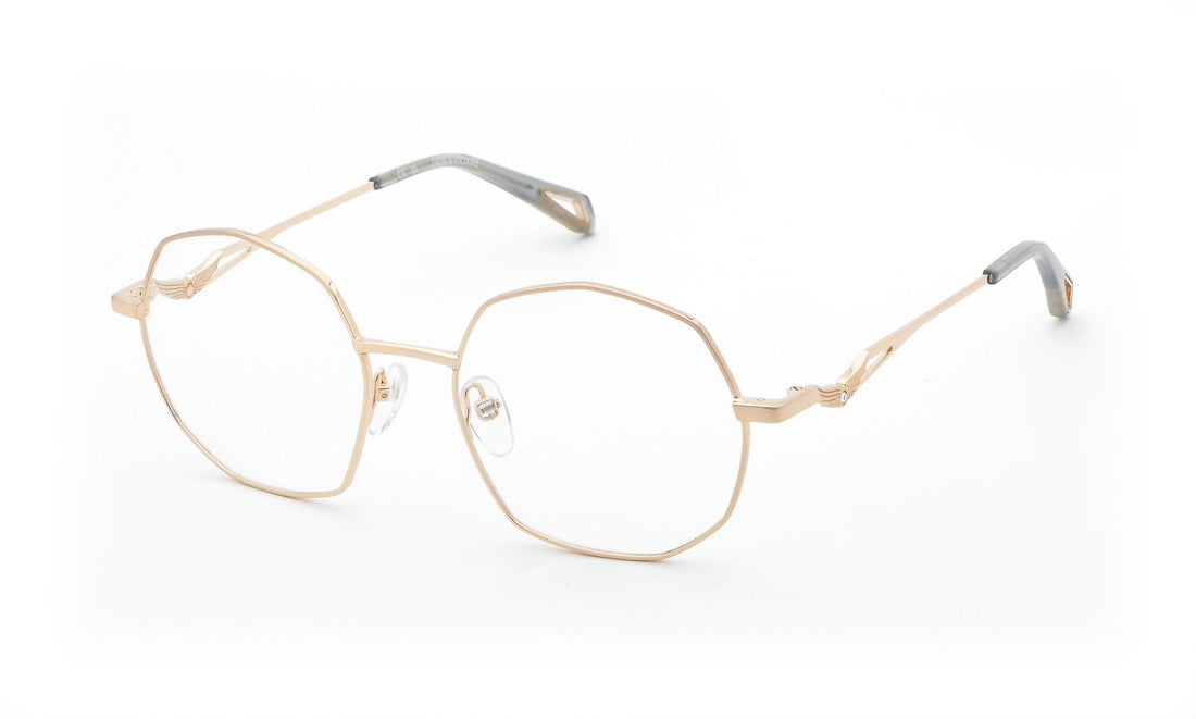 Brillen zadig&voltaire vzv474s 08fc dorado geometric femenino größe 53mm - Hauptansicht