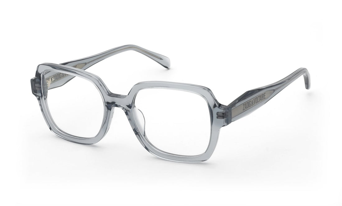 Gafas graduadas zadig&voltaire vzv479v 0840 gris square femenino talla 52mm - Vista principal
