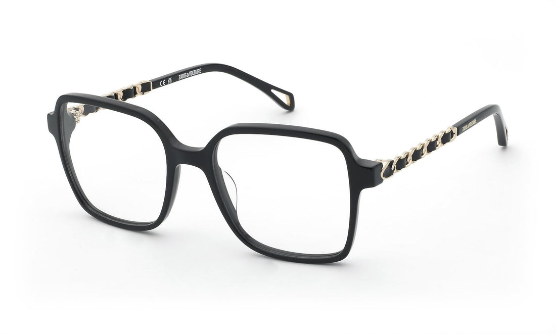 Gafas graduadas zadig&voltaire vzv485 0700 negro butterfly femenino talla 55mm - Vista principal